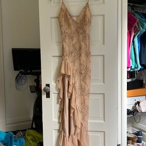 Privacy Please Sexy Cocktail Dress Midi XXS Slit